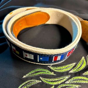 ZEPPELIN Flags of the World Belt. Size 38. GUC